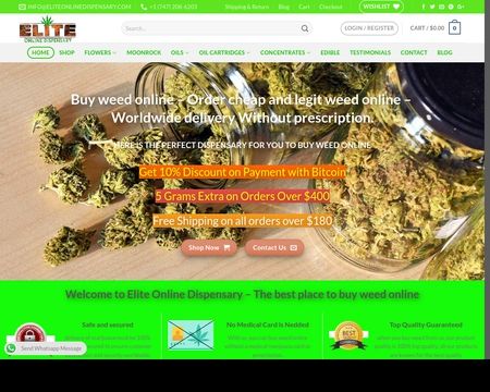 website thubmnail of Eliteonlinedispensary
