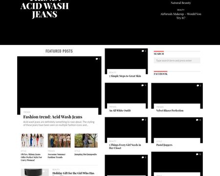website thubmnail of Eliza Magazine