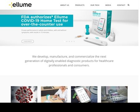 website thubmnail of Ellume
