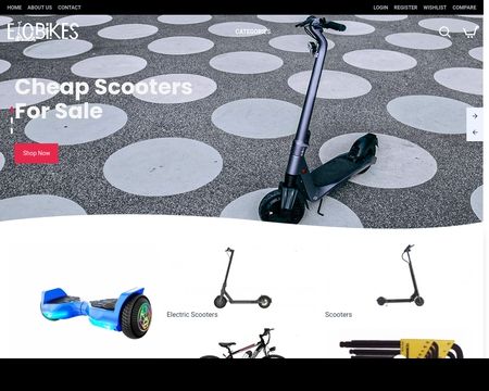 website thubmnail of Elobikes.co.uk