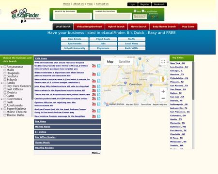 website thubmnail of eLocalFinder
