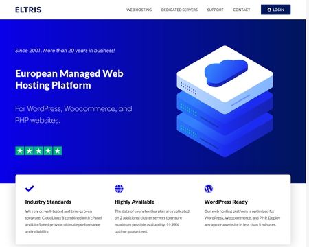 website thubmnail of Eltris