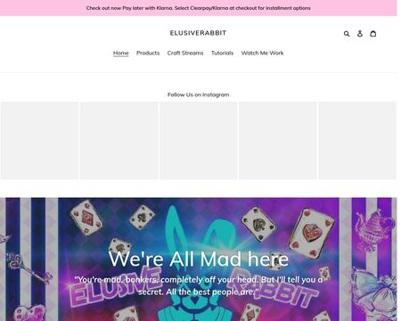 website thubmnail of TheElusiveRabbit