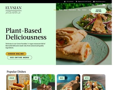 website thubmnail of Elysian.com.cy
