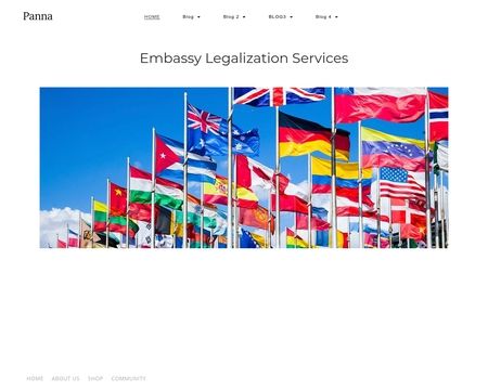 website thubmnail of Embassies.creatorlink.net
