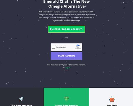 website thubmnail of Emerald Chat