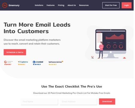 website thubmnail of Emercury