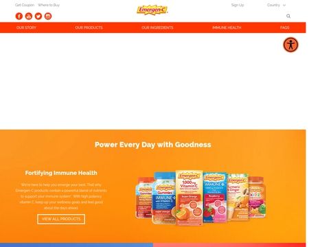 website thubmnail of Emergen-C