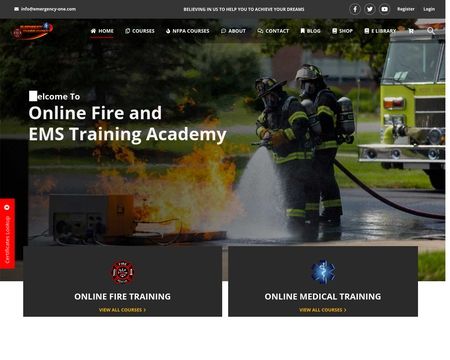 website thubmnail of Emergency-one