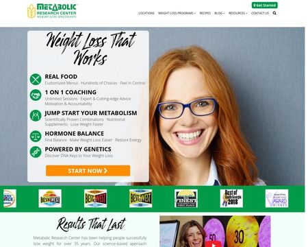 website thubmnail of Metabolic Research Center