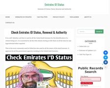 Thumbnail of Emiratesids.com