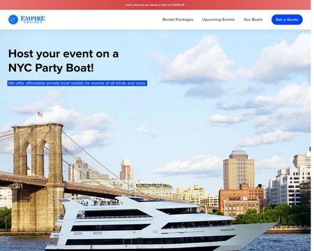website thubmnail of EmpireCruises