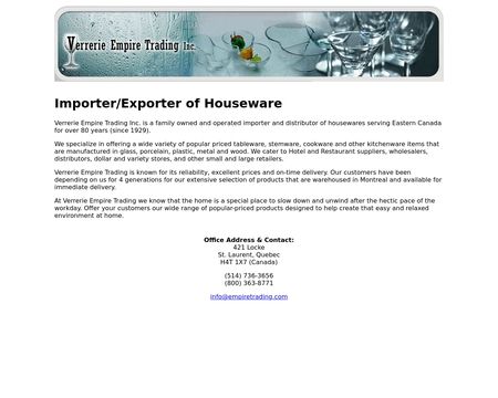 website thubmnail of Empiretrading