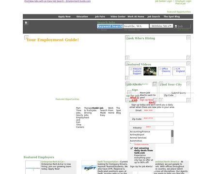 website thubmnail of EmploymentGuide.com