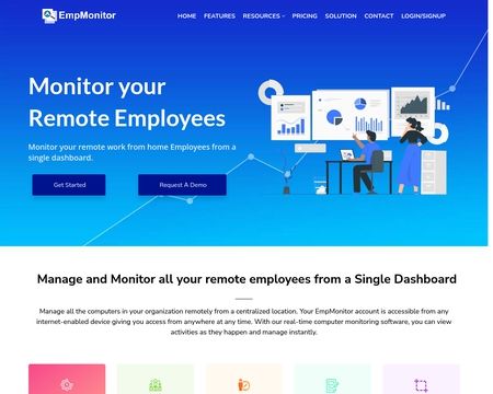 website thubmnail of Empmonitor