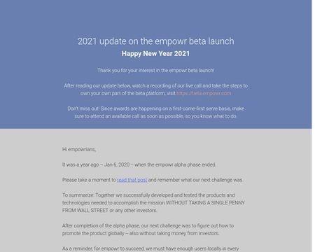 website thubmnail of empowr