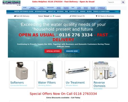 website thubmnail of East Midlands Water Company