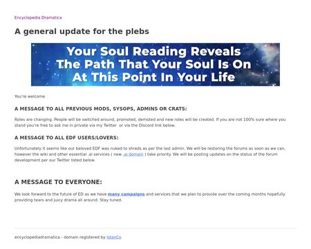website thubmnail of Encyclopedia Dramatica