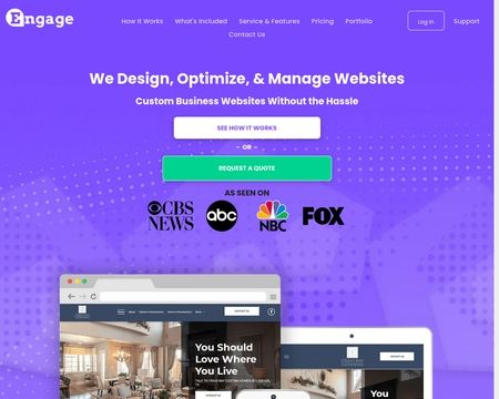 website thubmnail of Engage
