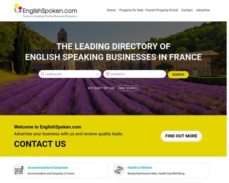 website thubmnail of Englishspoken.info