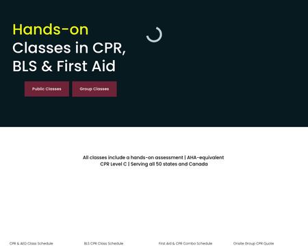 website thubmnail of Enjoycpr