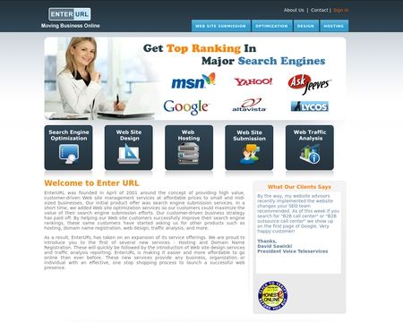 website thubmnail of EnterURL