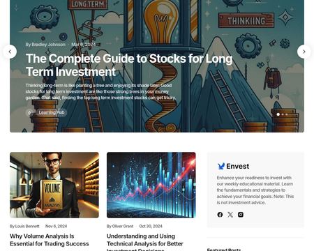 website thubmnail of Envest