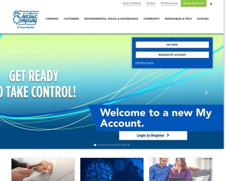 website thubmnail of El Paso Electric Company