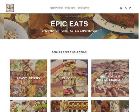website thubmnail of Epic Eats