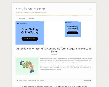 website thubmnail of Ercadolivre.com.br