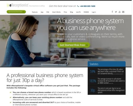 website thubmnail of eReceptionist