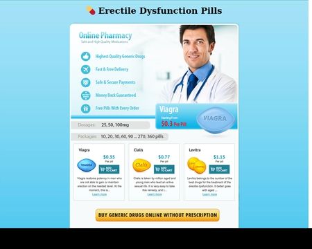 website thubmnail of Erectiledysfunctionpillscvs