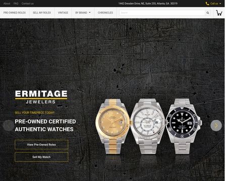 website thubmnail of ErmitageJewelers