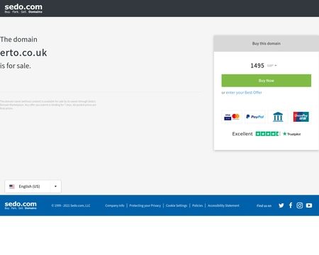 website thubmnail of Erto.co.uk