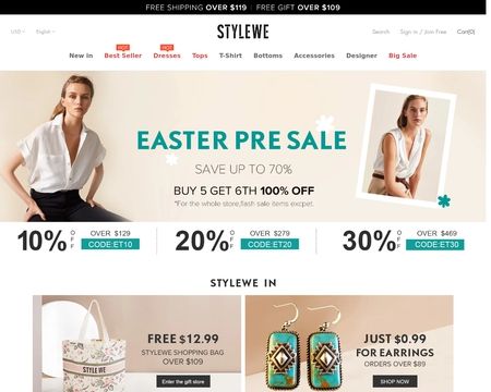website thubmnail of Es.stylewe