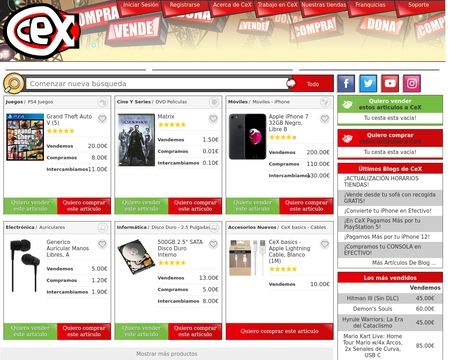 website thubmnail of Es.webuy