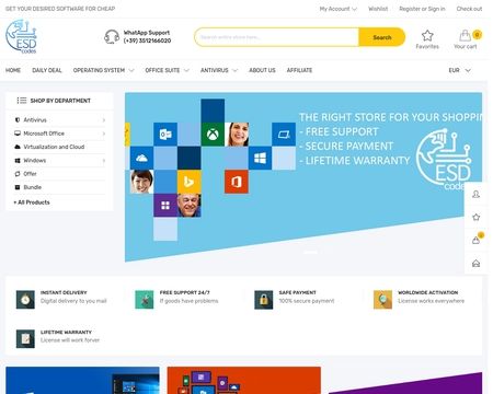 website thubmnail of Esdcodes