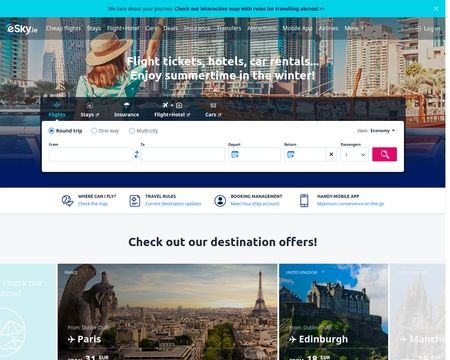 website thubmnail of ESky.ie