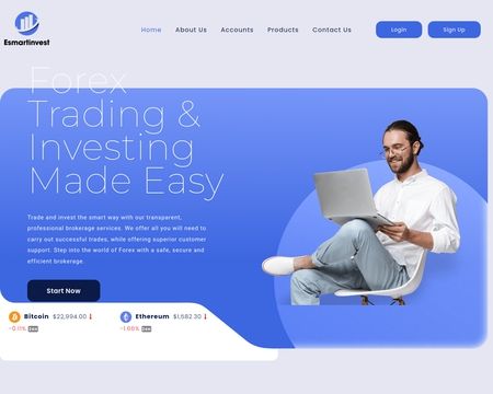website thubmnail of Esmart-invest