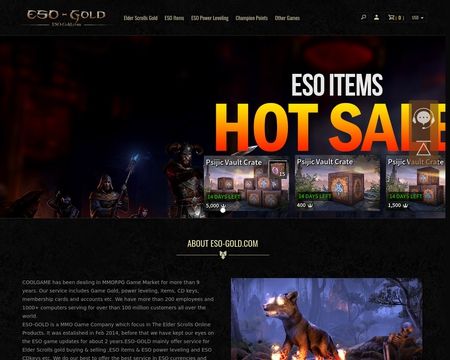 website thubmnail of Eso-Gold