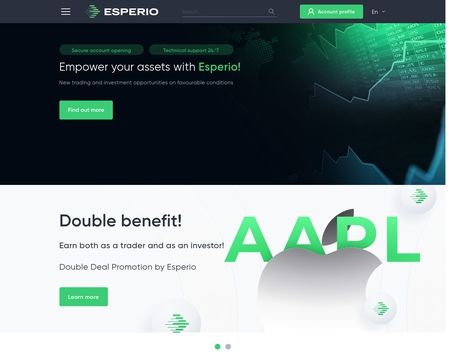 website thubmnail of Esperio