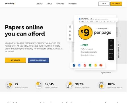 website thubmnail of EssayCompany