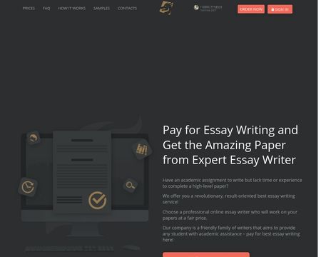 website thubmnail of Essay Writer