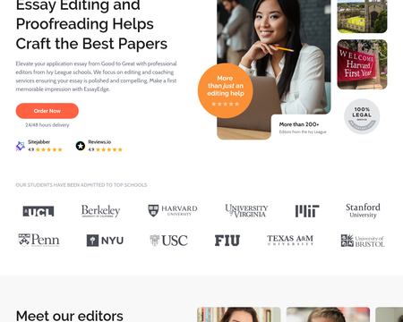 website thubmnail of EssayEdge