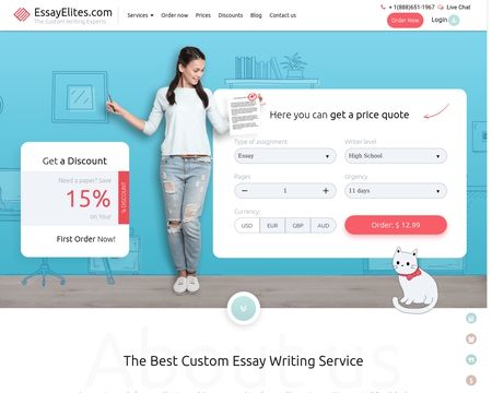 website thubmnail of EssayElites