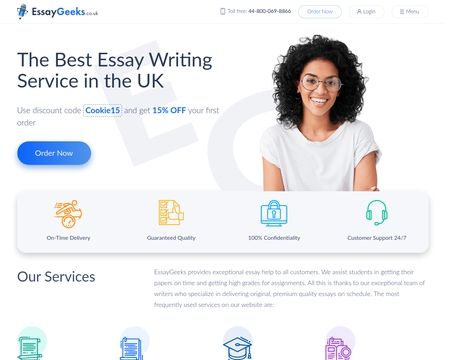website thubmnail of EssayGeeks