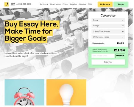 website thubmnail of EssayHero