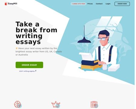 website thubmnail of Essaymill