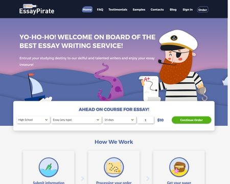 website thubmnail of EssayPirate