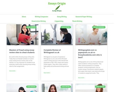 website thubmnail of EssaysOrigin